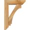 Ekena Millwork Imperial Slat Rough Sawn Bracket w/ Offset Brace, Western Red Cedar, 6"W x 20"D x 28"H BKT0604X20X28IMP06RWR - alternate 3